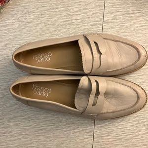 Sarto by Franco Sarto Agnes Lavender Leather Loafers, Women's 9m